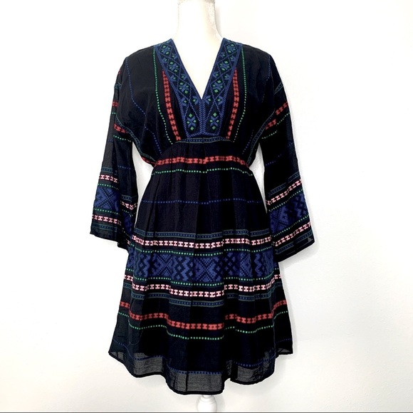NWT Joie Shada Embroidered Mini Dress - Picture 2 of 8